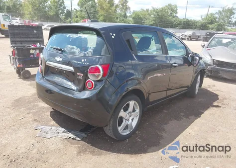 2015 Chevrolet Sonic Ltz Auto из США, поврежденный, VIN 1G1JE6SB8F4129296